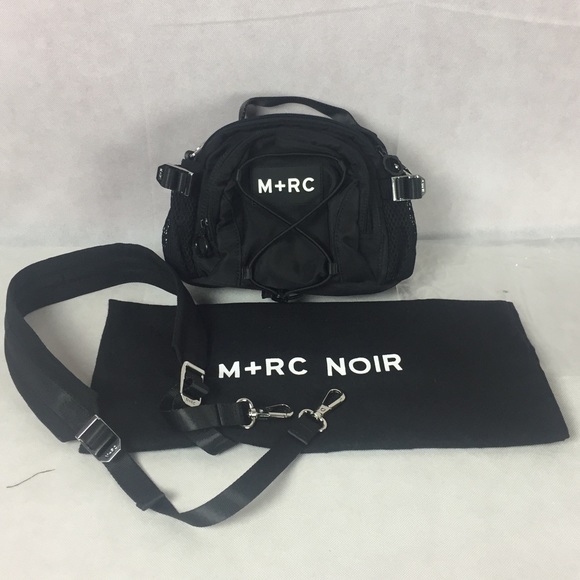 M+RC Noir Black Switch Bag Waist Bag Shoulder - Picture 2 of 8